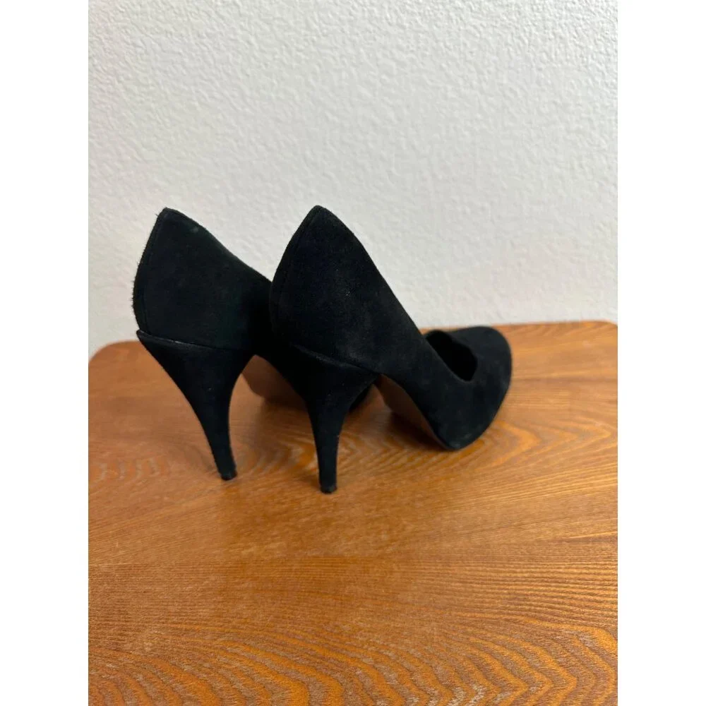 Steve Madden 7M Stylist Stiletto High Heel Pump Shoes Black
